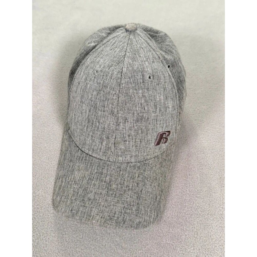 Russell Men’s Gray Flex Fit Baseball Cap- Large/XL